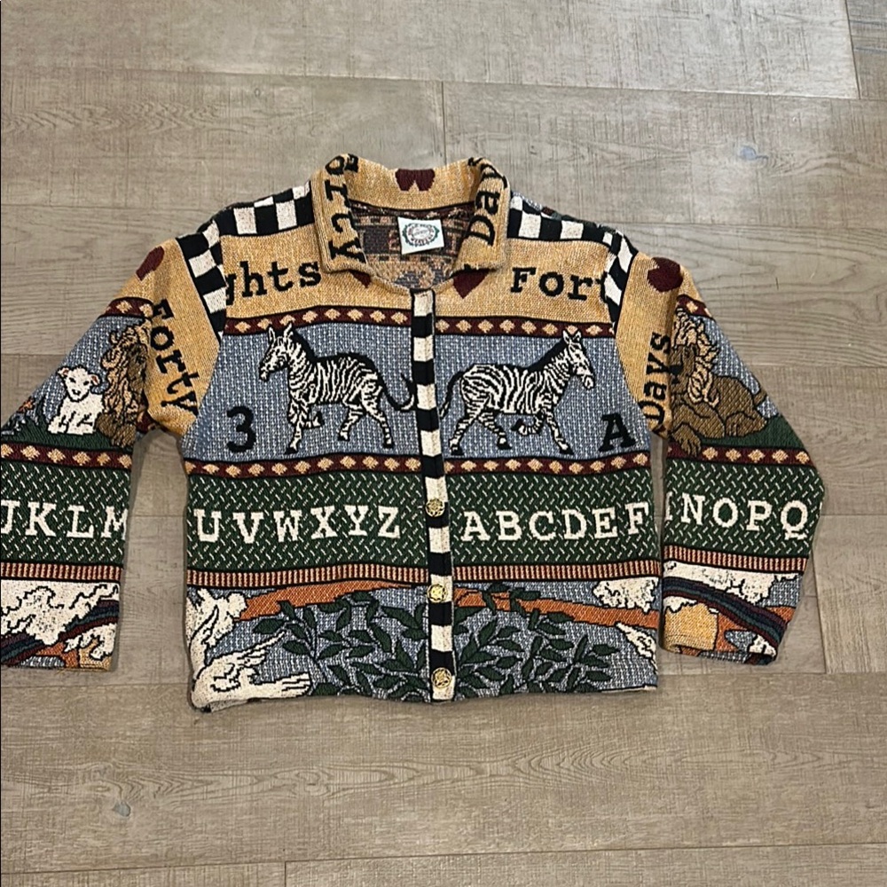 Vintage Sugar Street Weavers Jacket Cardigan in Excellent Condition